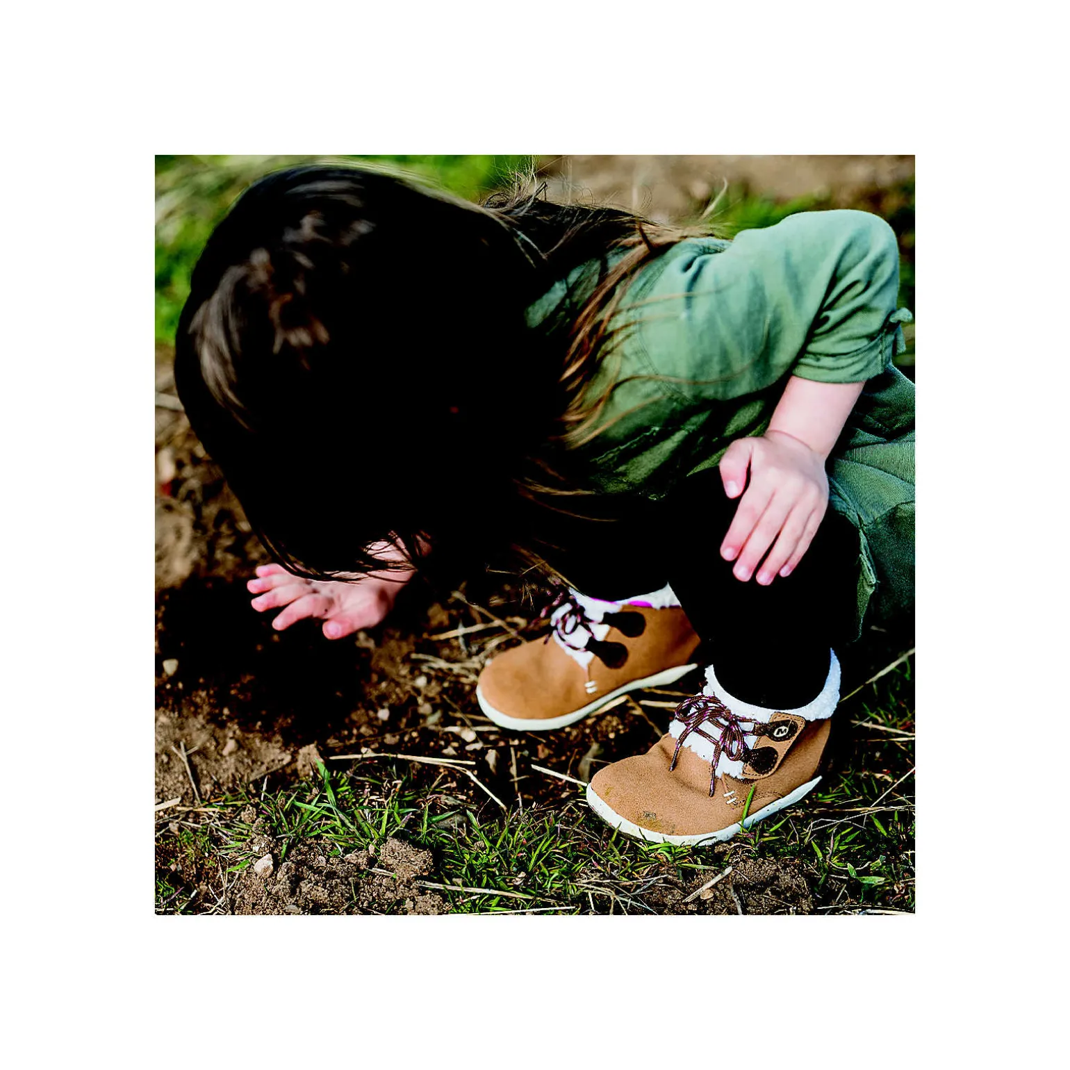 Little Kid's Bare Steps® Cocoa Jr. Boot - Bare Steps™ Collection