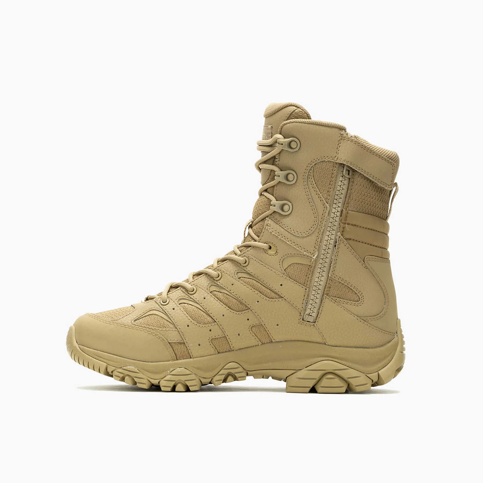 Men's Moab 3 8" Tactical Zip Waterproof Boot - Unisex Work