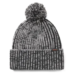 Plaited Rib Knit Beanie - Hats