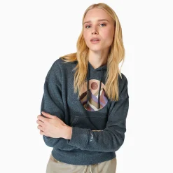 Women's Circle Outside Hoody - Tops