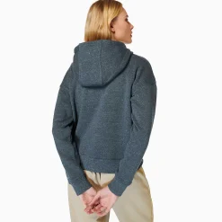 Women's Circle Outside Hoody - Tops