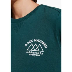 Women's Good Natured Fleece Crew Neck - Tops