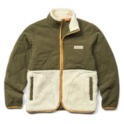 Women's Sherpa Mixup Full Zip Jacket - Outerwear