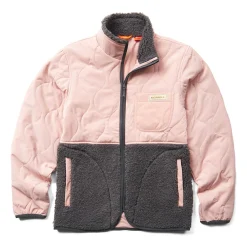 Women's Sherpa Mixup Full Zip Jacket - Outerwear